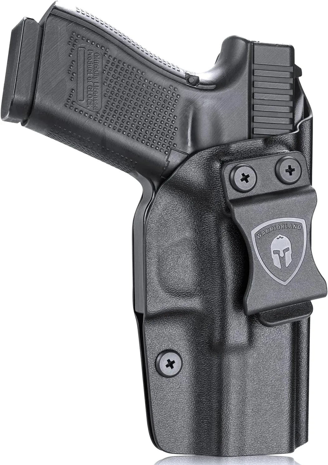 WARRIORLAND IWB Kydex Holster Compatible for Glock 17/19 Gen 3 4 5 & Glock 23/32 Gen 3 4 & Glock 19X/44/45,Inside Waistband Concealed Carry, Adj. Cant & Retention, Right/Left Hand and Claw Options