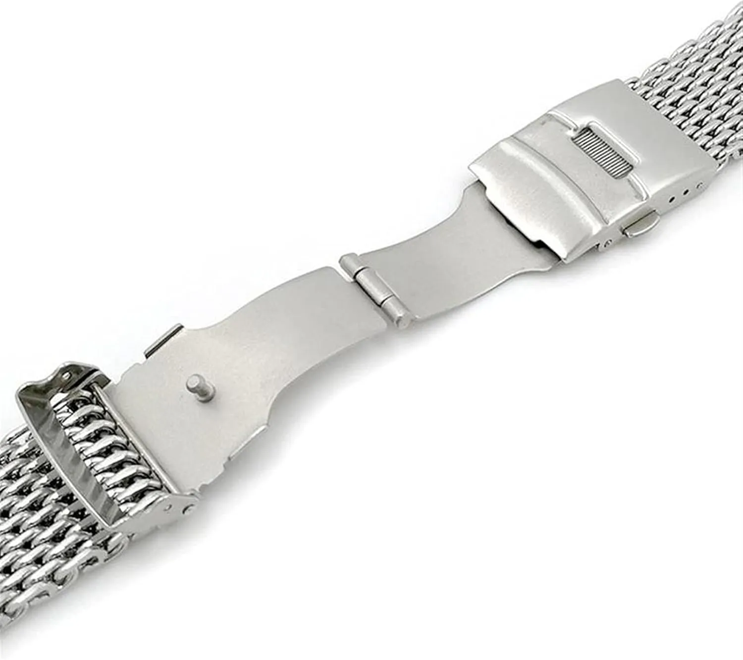 Watch Strap Quick Release 18/20/22/24Mm Replacement Stainless Steel Strap Suitable for Watch Accessories /18Mm/Silver
