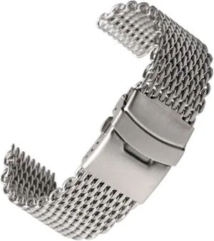 Watch Strap Quick Release 18/20/22/24Mm Replacement Stainless Steel Strap Suitable for Watch Accessories /18Mm/Silver
