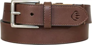 Wolverine Men's Stretch Leather Belt | Heavy Duty | Utility | Durable | Casual | Classic | Comfort | Metal Buckle