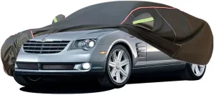 WOLWES Car Cover are Suitable for Chrysler Crossfire All-Weather Windproof, Snowproof, Rainproof, UV-Protected and Breathable All-Season Universal with Side Door Zip Oxford Cloth Car Cover (Color : B