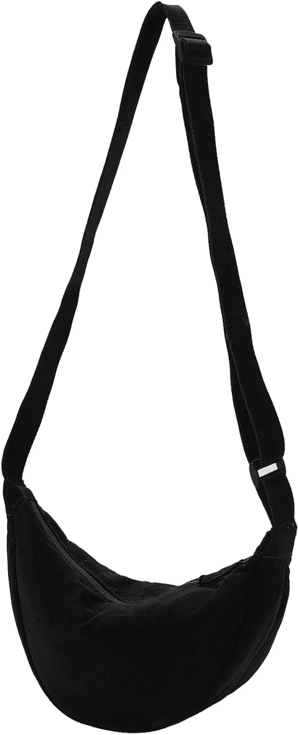 Women Casual Crescent Crossbody Hobo Bag Should Bag Sling Hobo Bag with Adjustable Strap