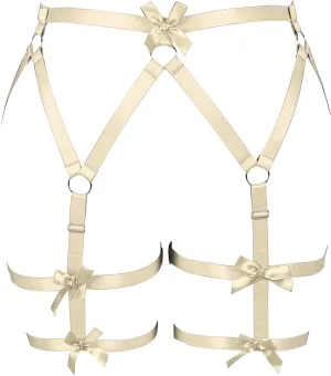 Women's Body Harness Belt Legs Plus Size Fashion Garter Belt Waist Cage Goth Punk Carnival Christmas Thigh Dance Garter Belt