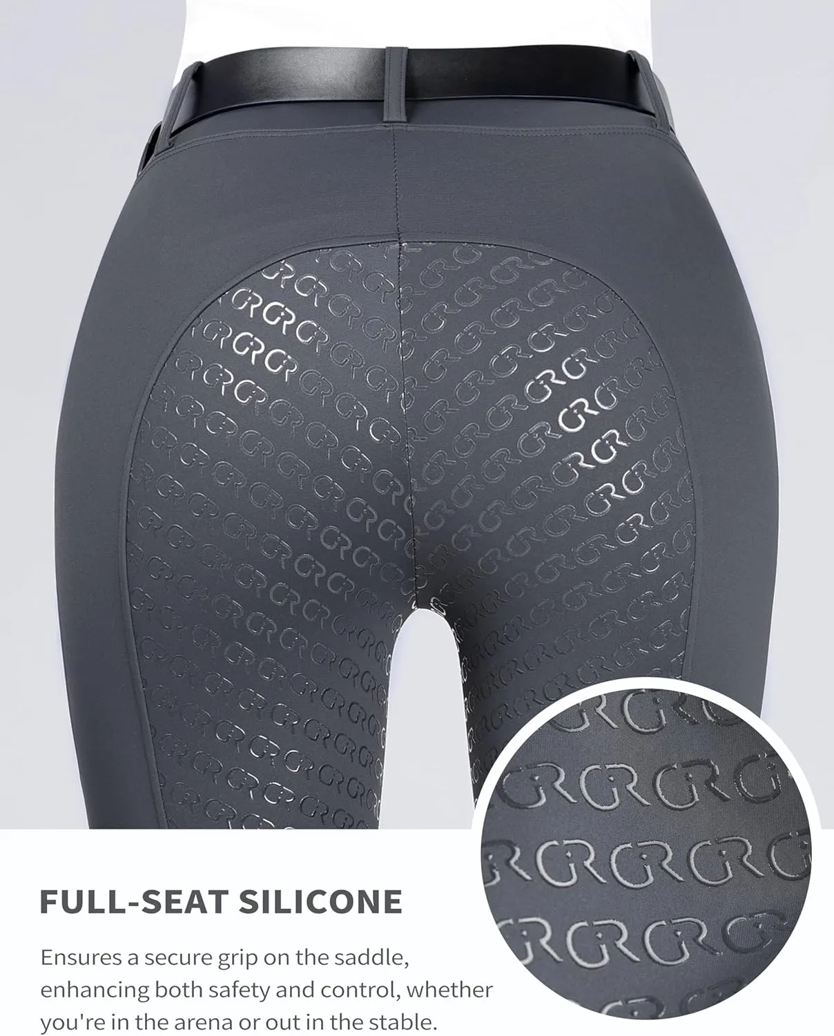 Women's Full Seat Riding Tights Horse Riding Pants Schooling Tights Equestrian Breeches Horseback Riding Pants