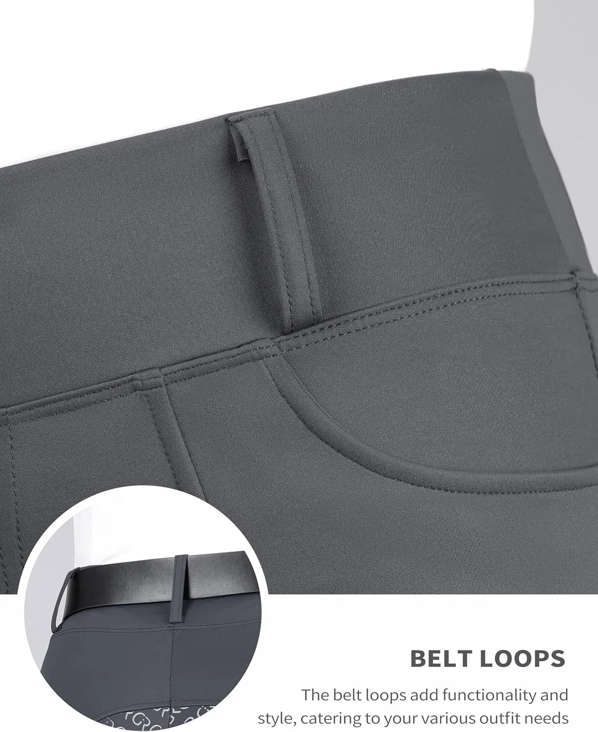 Women's Full Seat Riding Tights Horse Riding Pants Schooling Tights Equestrian Breeches Horseback Riding Pants