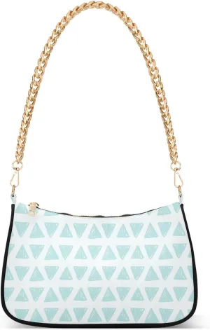Women's Shoulder Handbags Chain Shoulder Brace for Women Bag Graphic Prints Ladies Vacation Handbags Tote Purse,Multi1