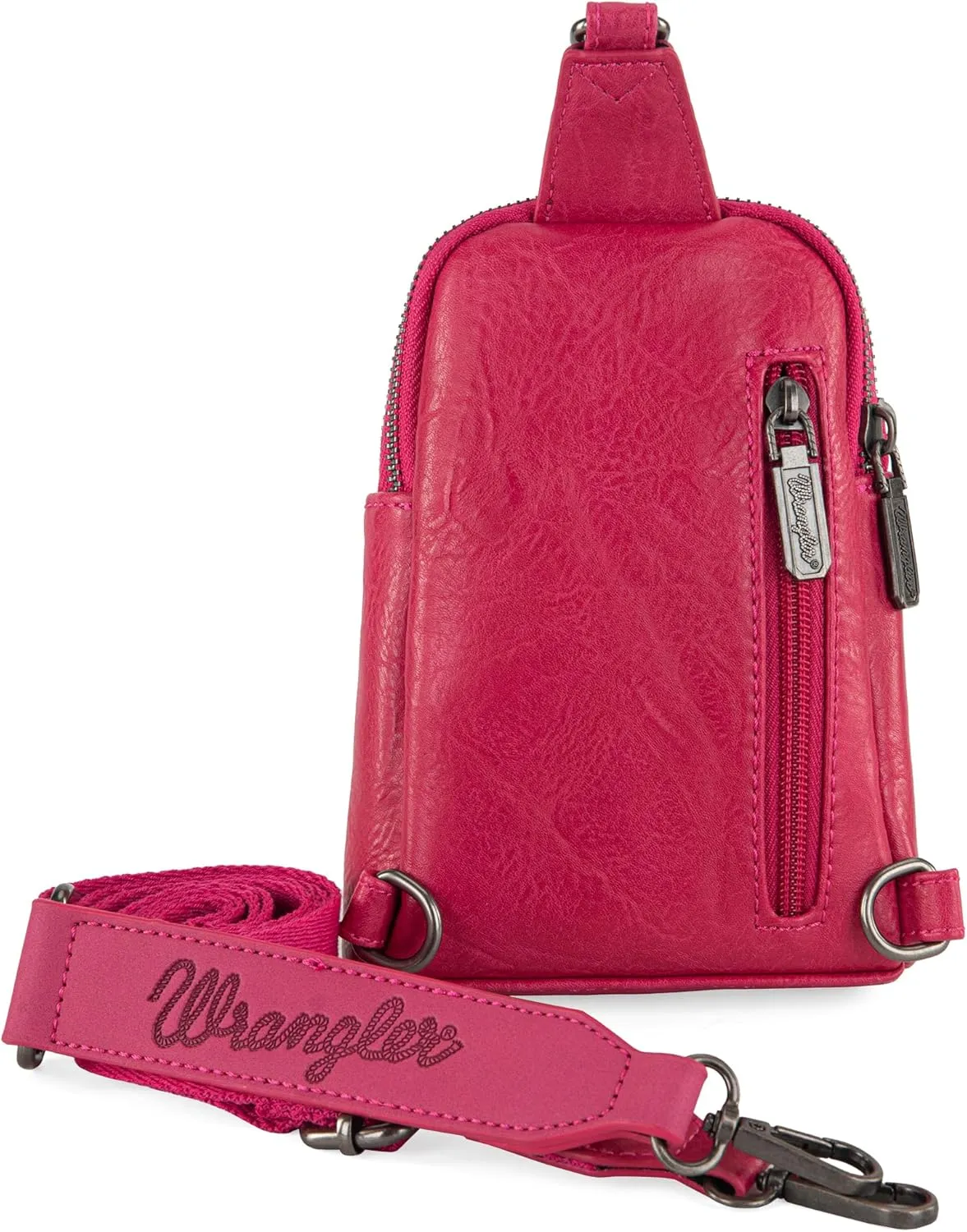 Wrangler Small Crossbody Sling Bags for Women Fanny Packs Chest Bag for Travel - Mother Day Gift