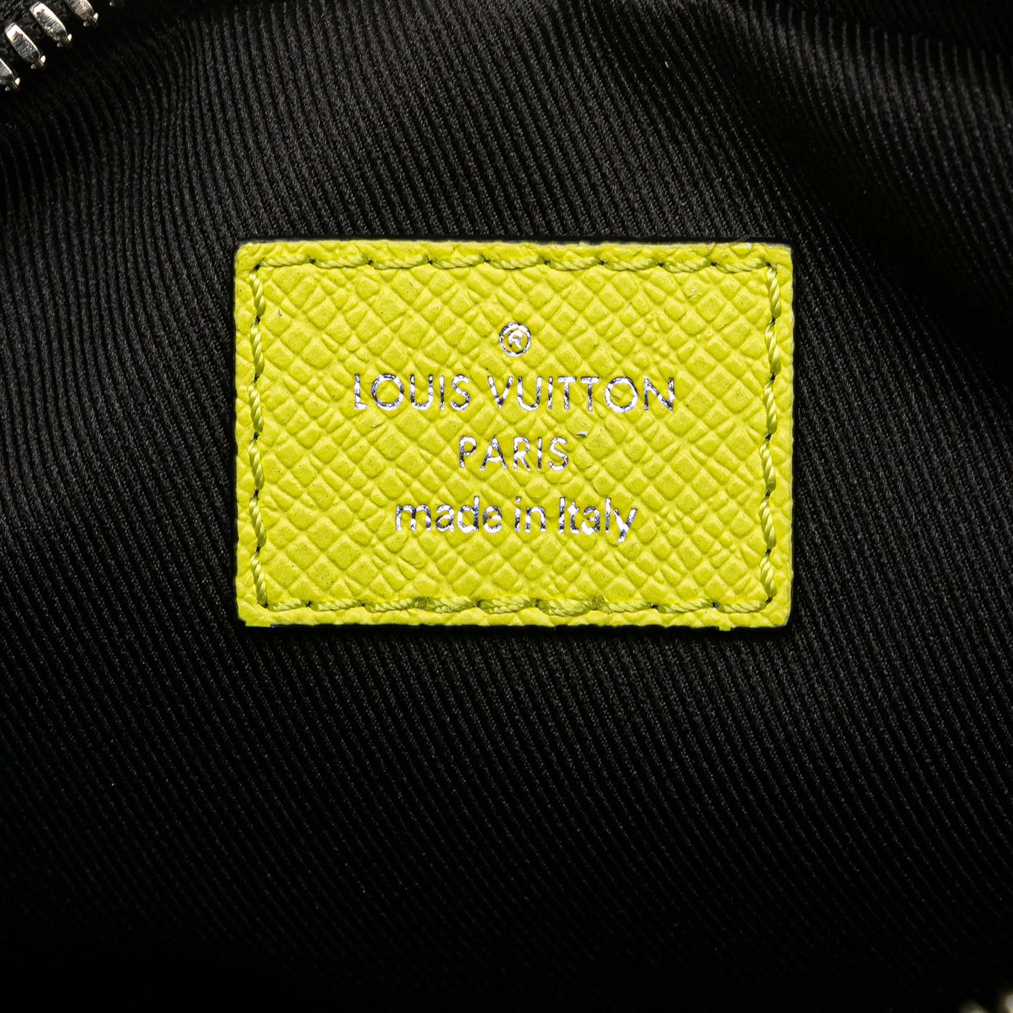 Yellow Louis Vuitton Monogram Taigarama Outdoor Bumbag Belt Bag