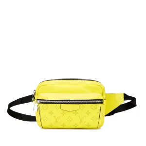 Yellow Louis Vuitton Monogram Taigarama Outdoor Bumbag Belt Bag