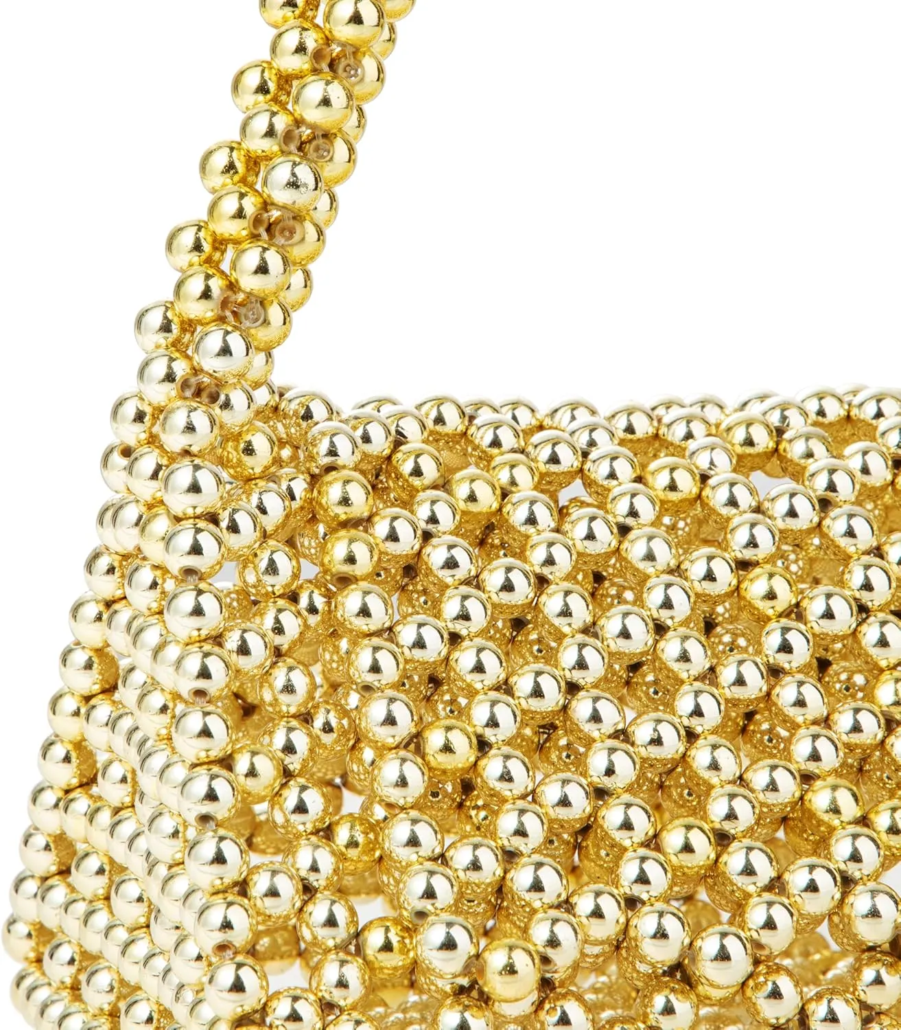 YUSHINY Candy Color Acrylic Beaded Hollow Handbag Evening Clutch Triangle Bags for Wedding Party