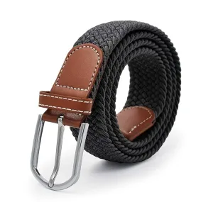 ZORO Grey Nylon Woven Fabric Belt for Men | NB-601